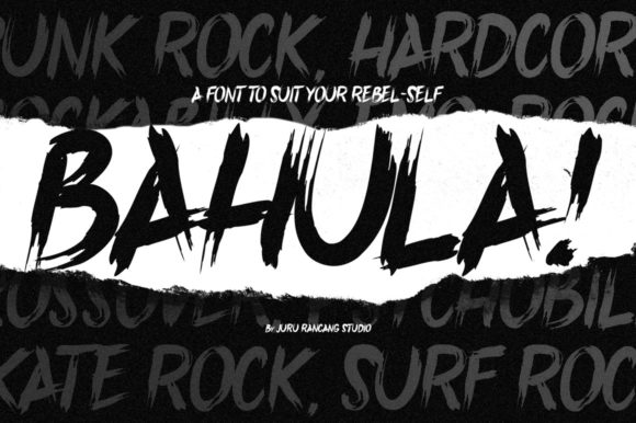 Bahula Font for Bold Digital Branding
