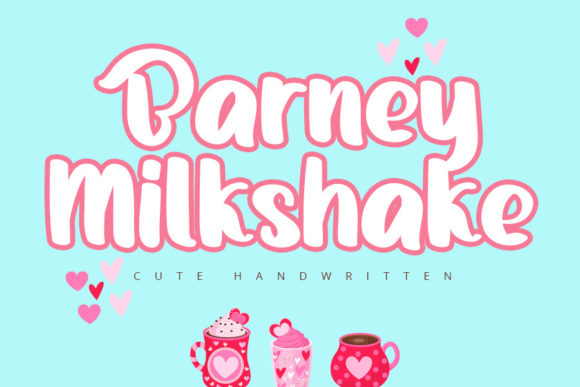 Barney Milkshake Font for Bold Web Design