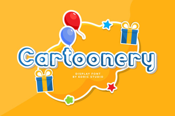 Cartoonery: A Playful Display Font for Eye-Catching Campaigns