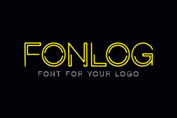 Fonlog: A Futuristic Font for Handmade Creations