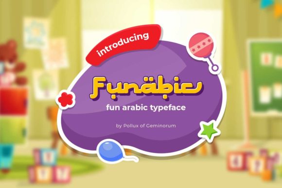 Funabic: A Unique Arabic-Styled Display Font for Editorial Design