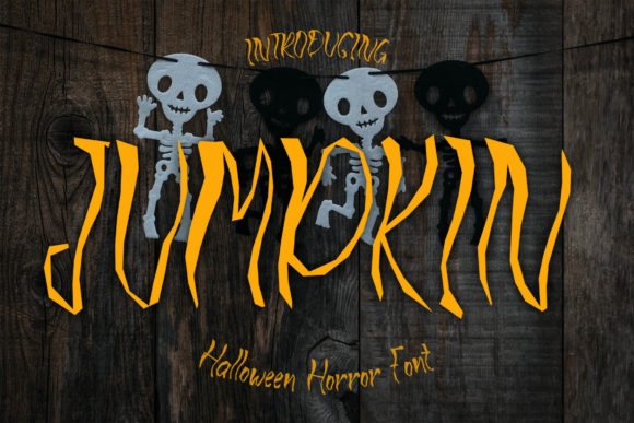 Jumpkin: The Dark Display Font That Boosts Halloween Campaigns