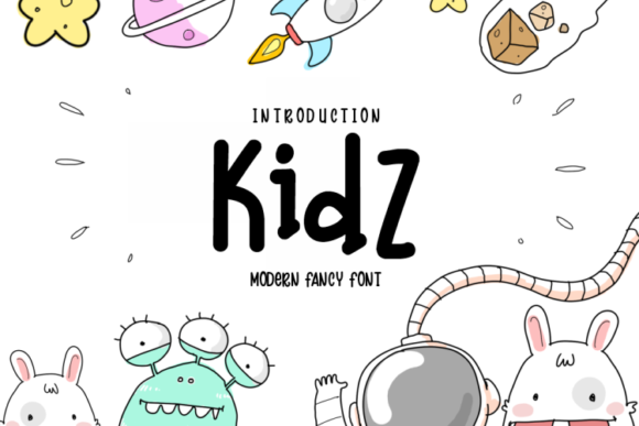 Kidz Font for Modern Web Design