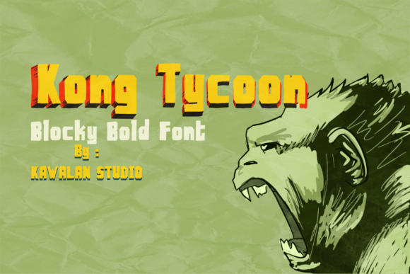 Kong Tycoon Font for Bold Digital Branding