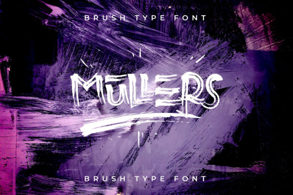 Mullers Font for Editorial Design and Content Layout