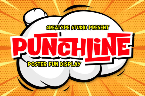Punchline: A Playful Font for Editorial Creativity