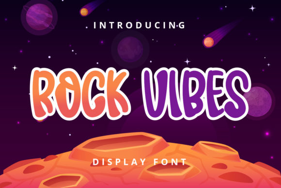 Rock Vibes Font Review for Editorial Design
