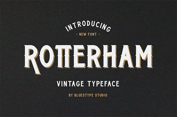 Rotterham Font for Bold Branding and Visual Impact