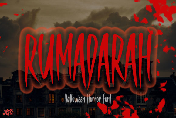 Rumadarah Font for Editorial Design and Branding