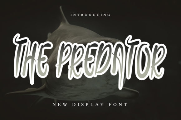 The Predator Font: A Quirky Display Typeface for Web Design
